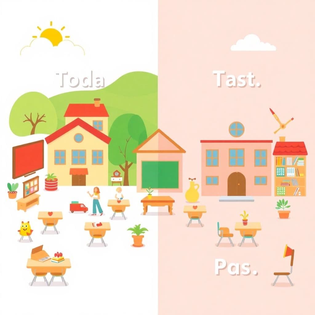 My Locality Long Ago: Comparing local area today vs. the past