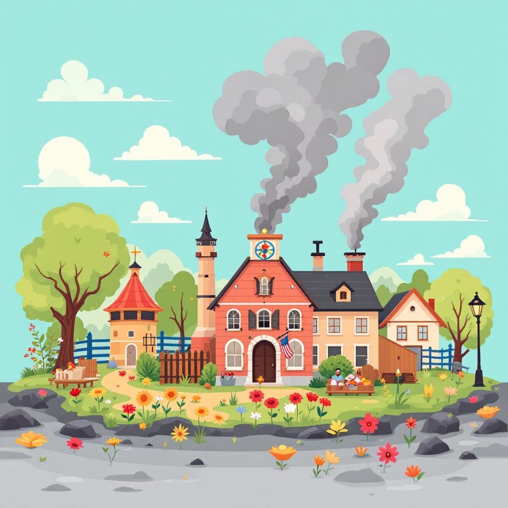 My Locality Long Ago: Comparing local area today vs. the past