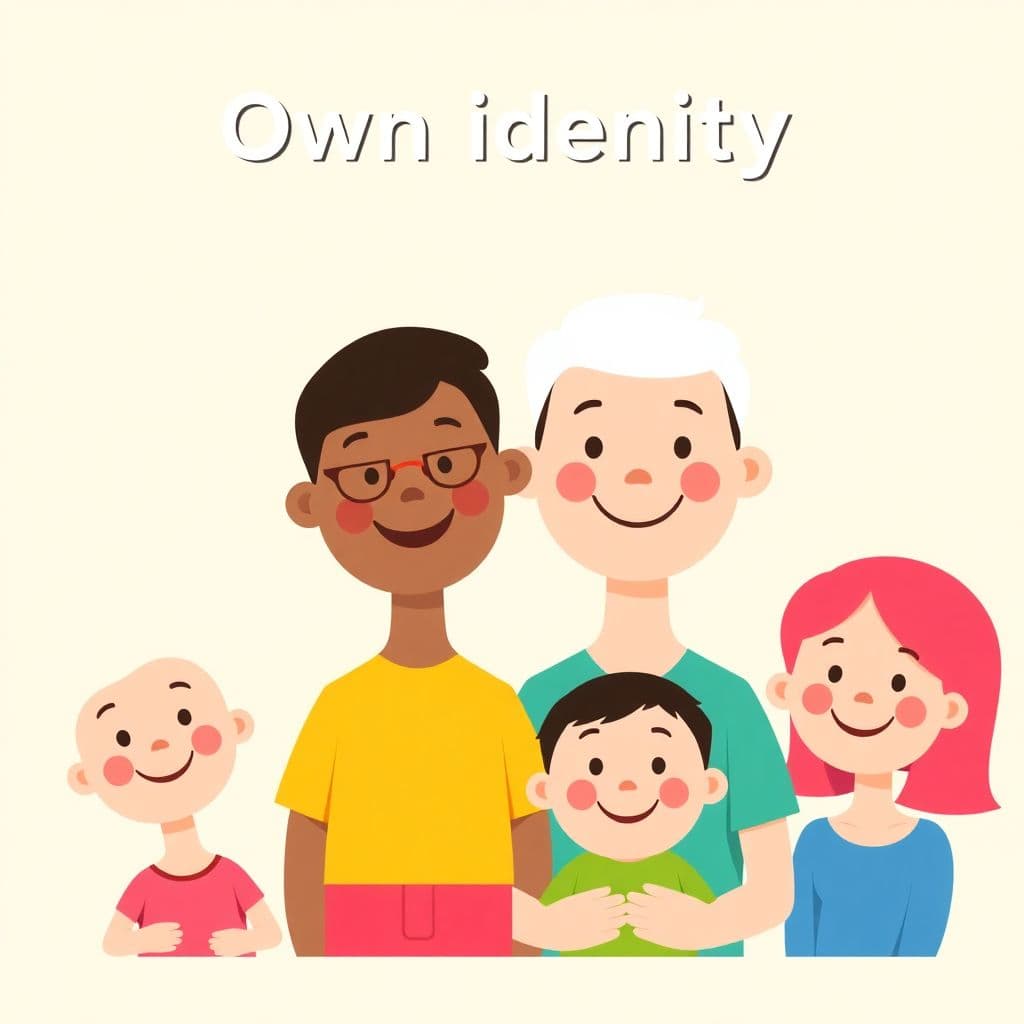 Myself and My Family: Own identity, family members, roles/contributions within the family, classroom activities