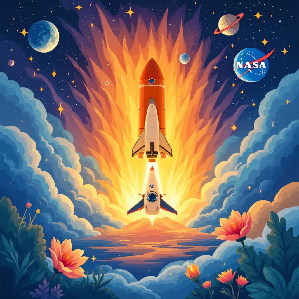 NASA Day: Space exploration and NASA missions research, classroom activities