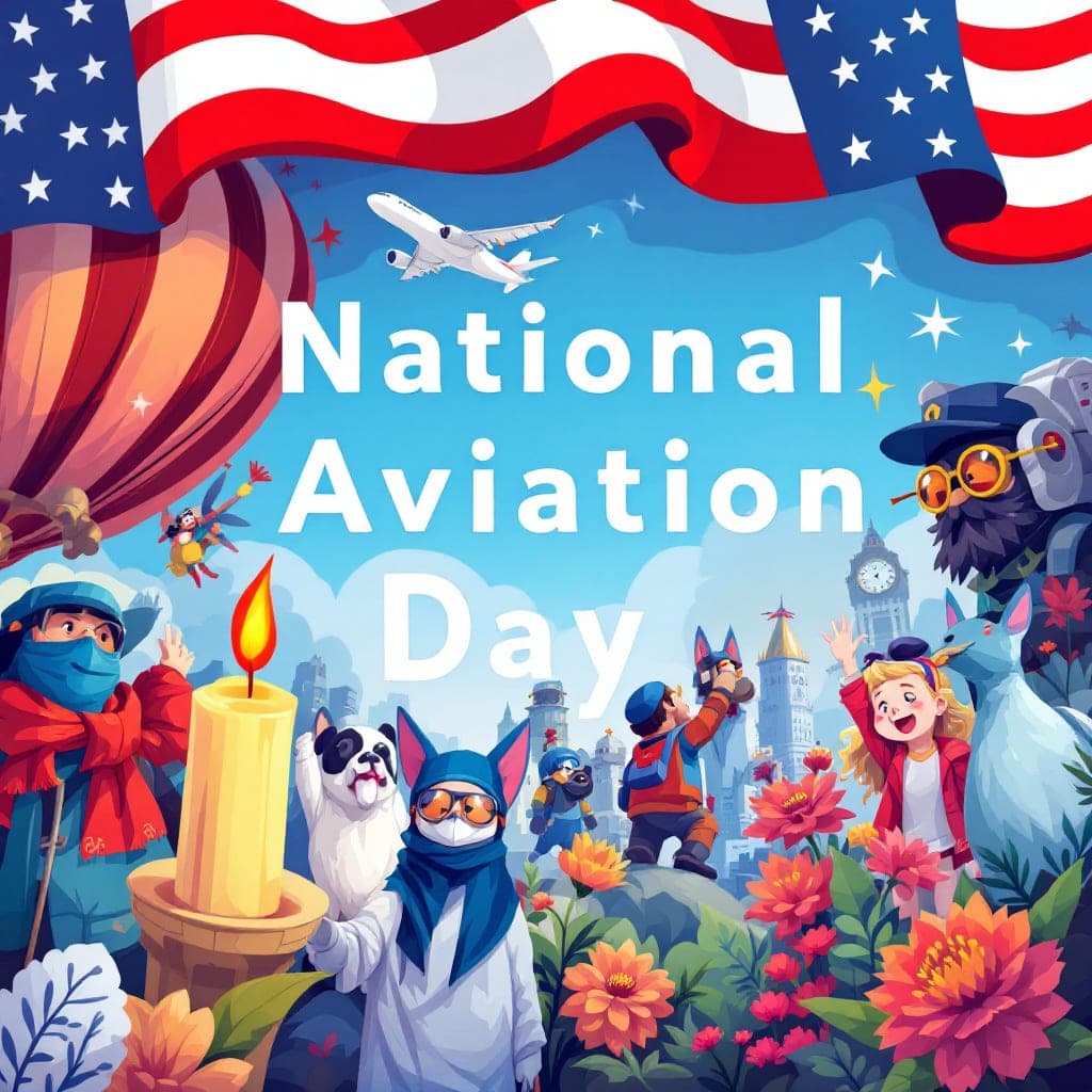 National Aviation Day: History of flight, simple research, classroom activities