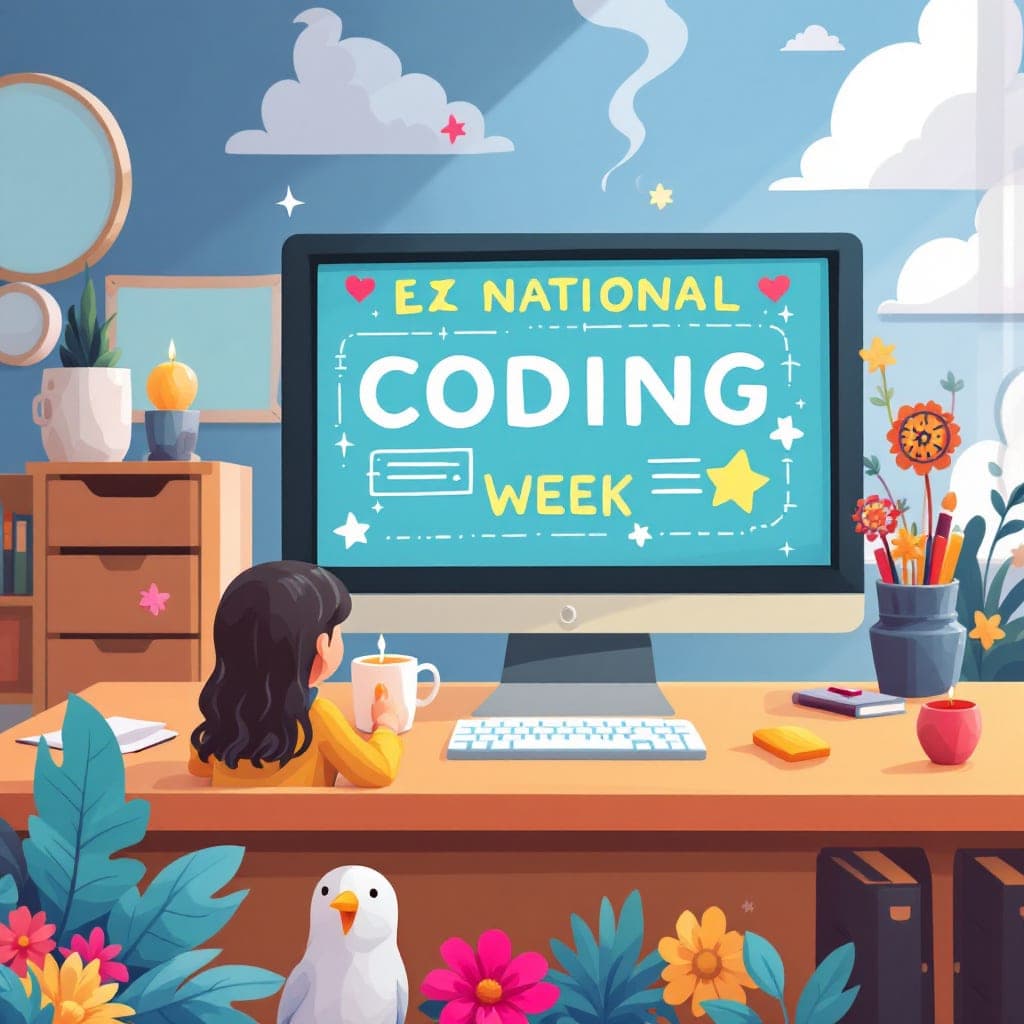 National Coding Week: Intro to coding concepts, classroom activities