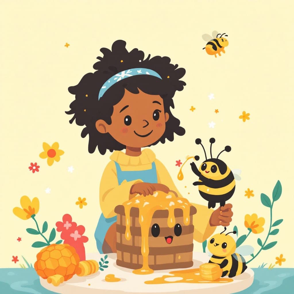 National Honey Month: Bees and honey production, classroom activities