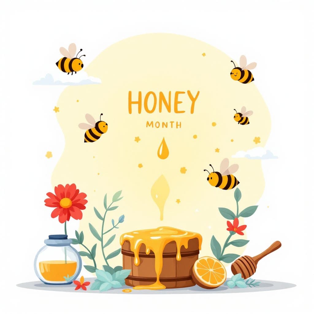 National Honey Month: Bees and honey production
