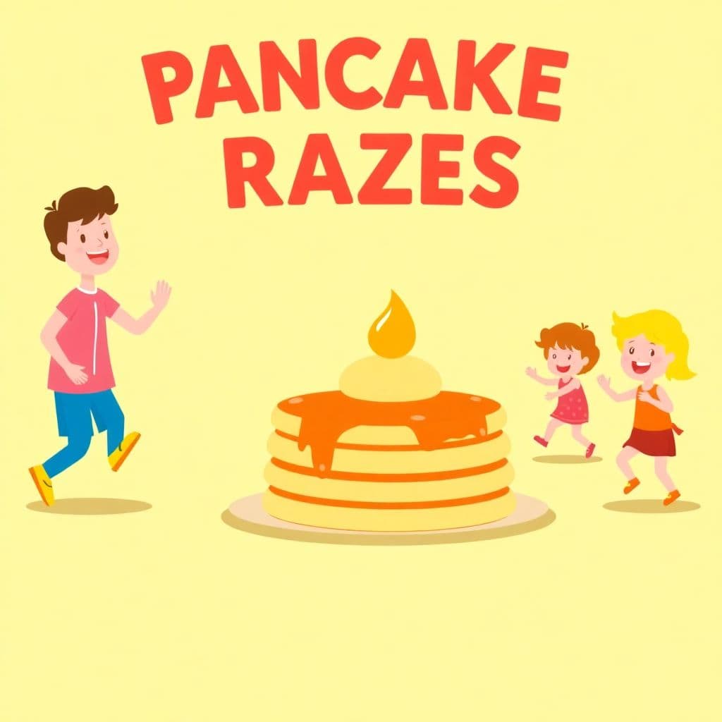 National Pancake Day: Pancake races, fun food theme day, classroom activities