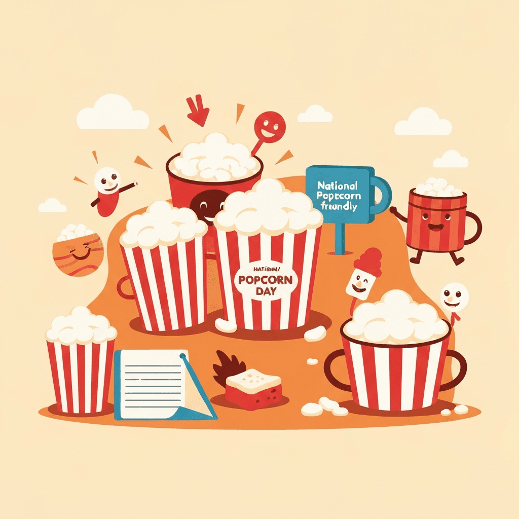 National Popcorn Day, National Popcorn Day is a delicious hook for math (estimation, graphing), science (states of matter), and creative writing activities.
