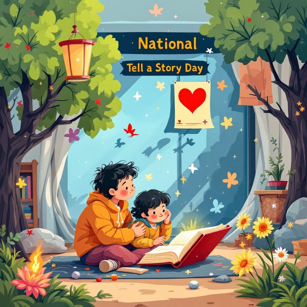 National Tell a Story Day: Storytelling activities