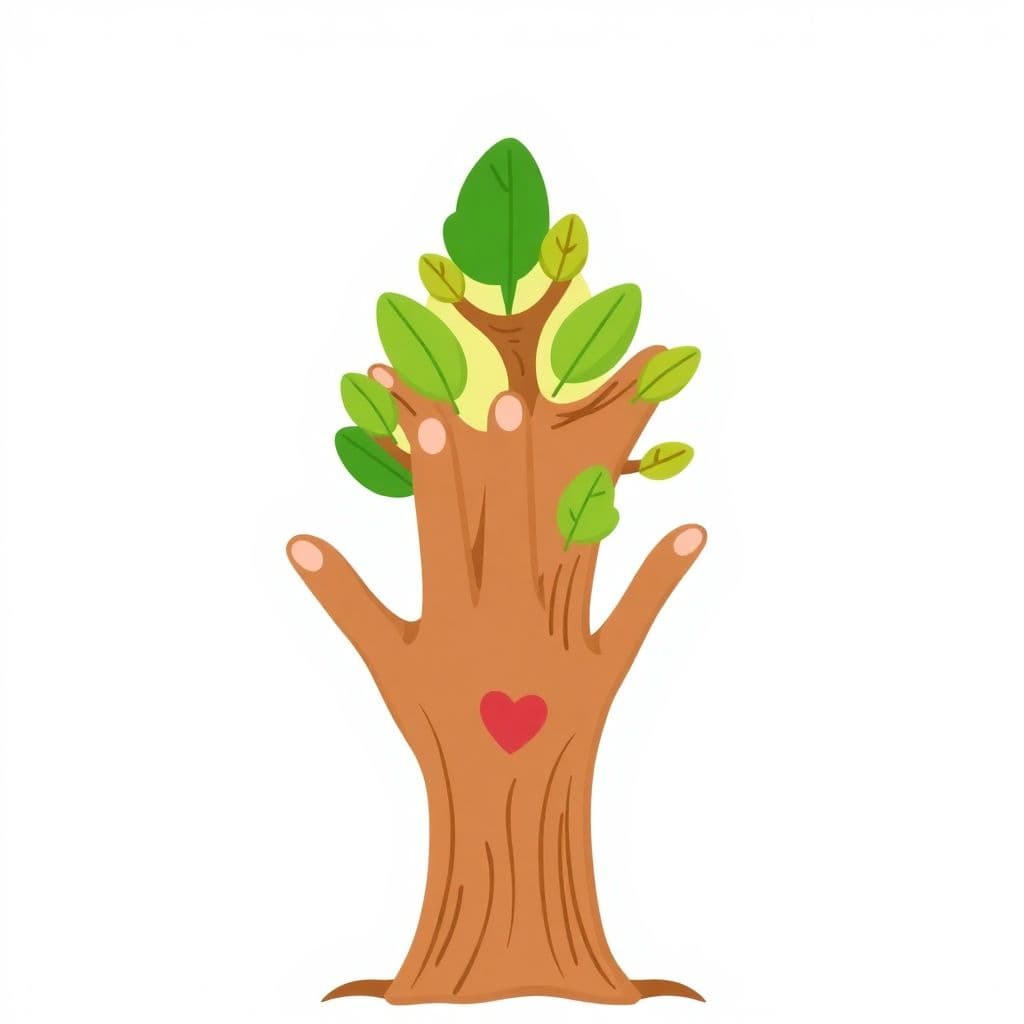 National Tree Day: Tree planting, hand-tree art, 'hug a tree' activities, classroom activities