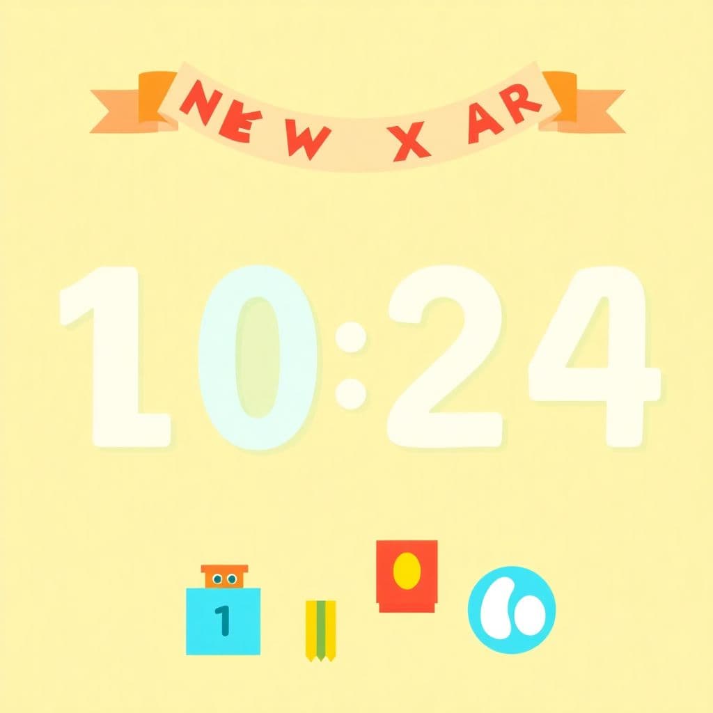 New Year's Eve: Counting down to the new year, classroom activities