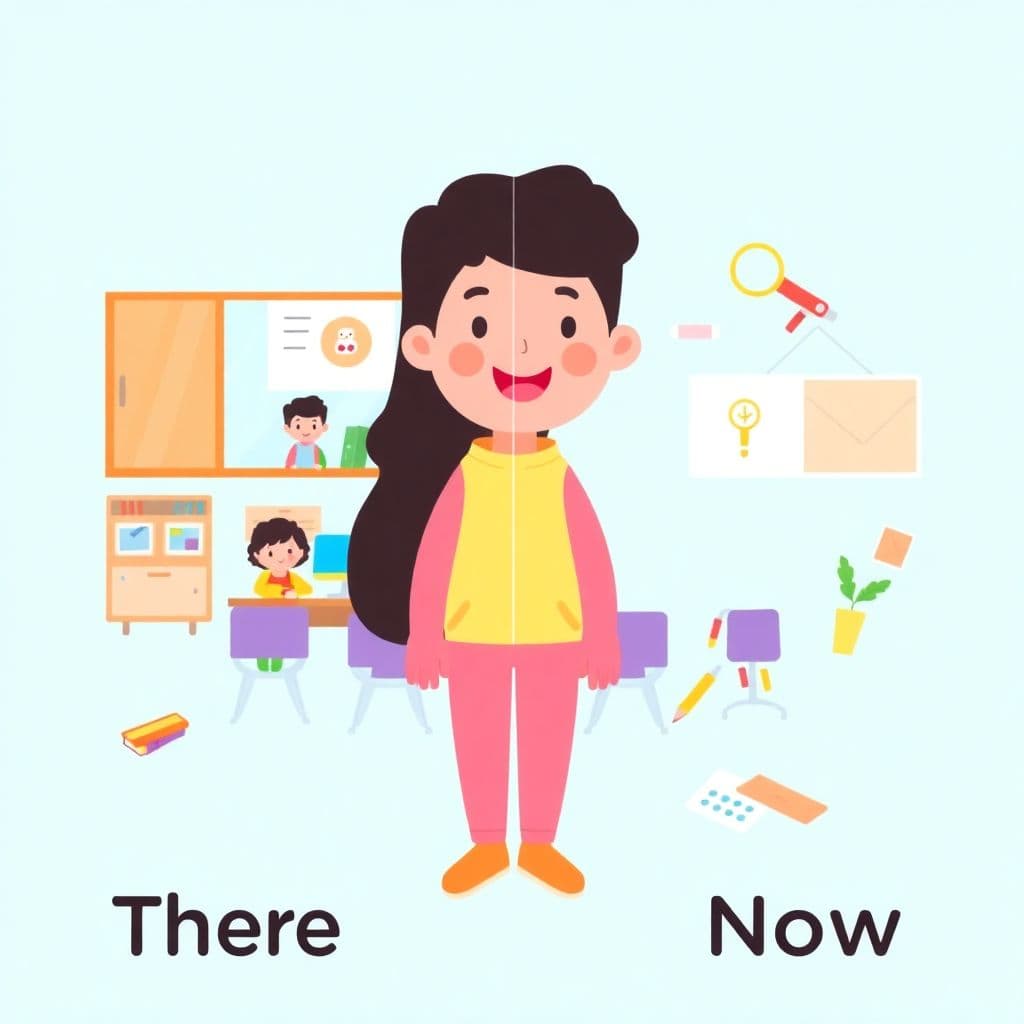 Now and Long Ago: Change over time, then vs. now