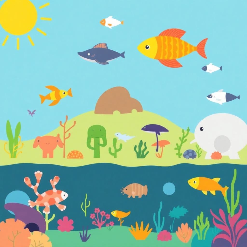 Ocean Day: Ocean animals and habitats