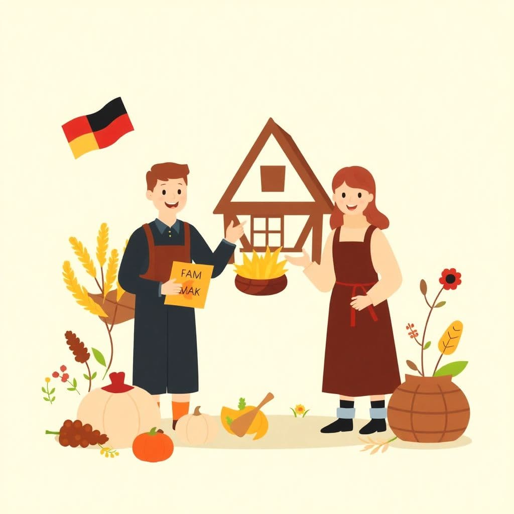 Oktoberfest: German culture, harvest festival theme