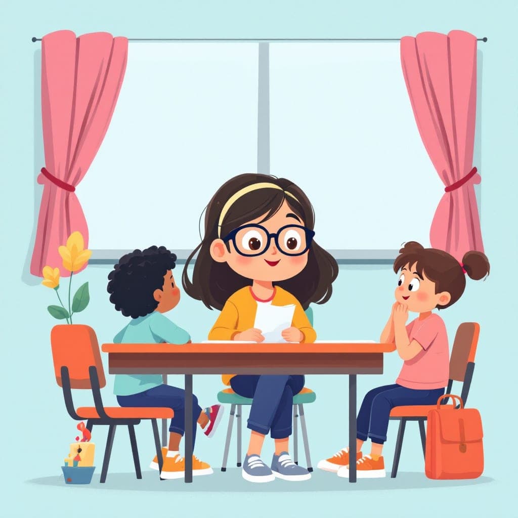 Parent-Teacher Conferences: Families meet with the teacher about progress, classroom activities