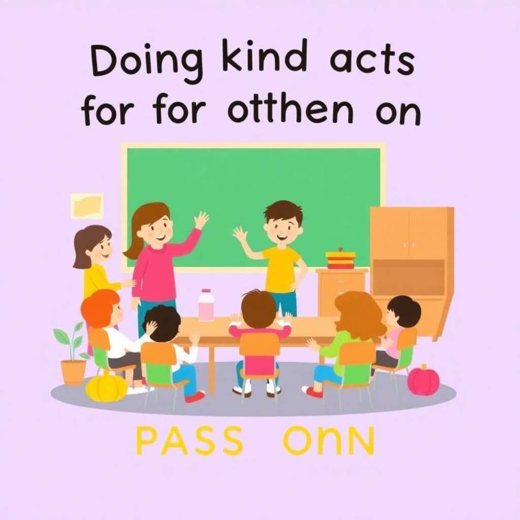 Pay It Forward Day: Doing kind acts for others to pass on