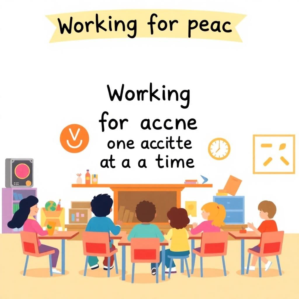 Peace Day: Working for peace, one action at a time