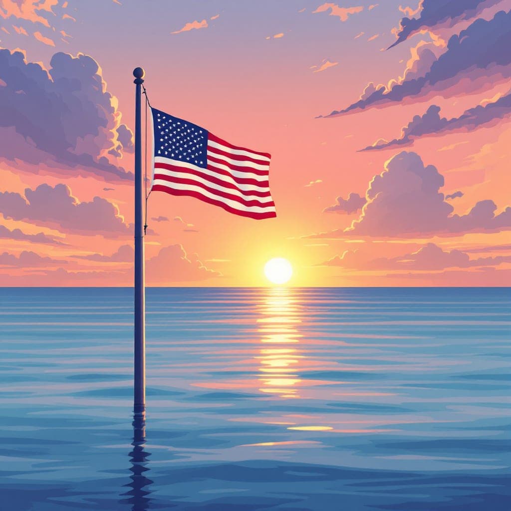 Pearl Harbor Remembrance Day: a lit memorial candle and a simple flag, classroom activities