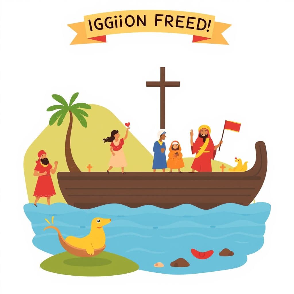 Pilgrims' Arrival & Plymouth Colony: Religious freedom, journey, early colony