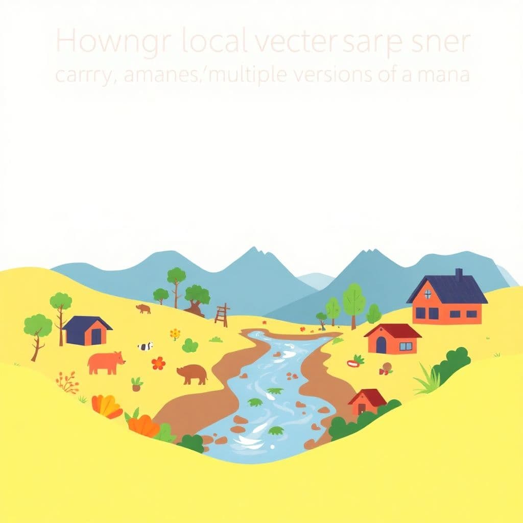 Place Names and Their Stories: How local landscape/place names carry meaning and mana; multiple versions of a story