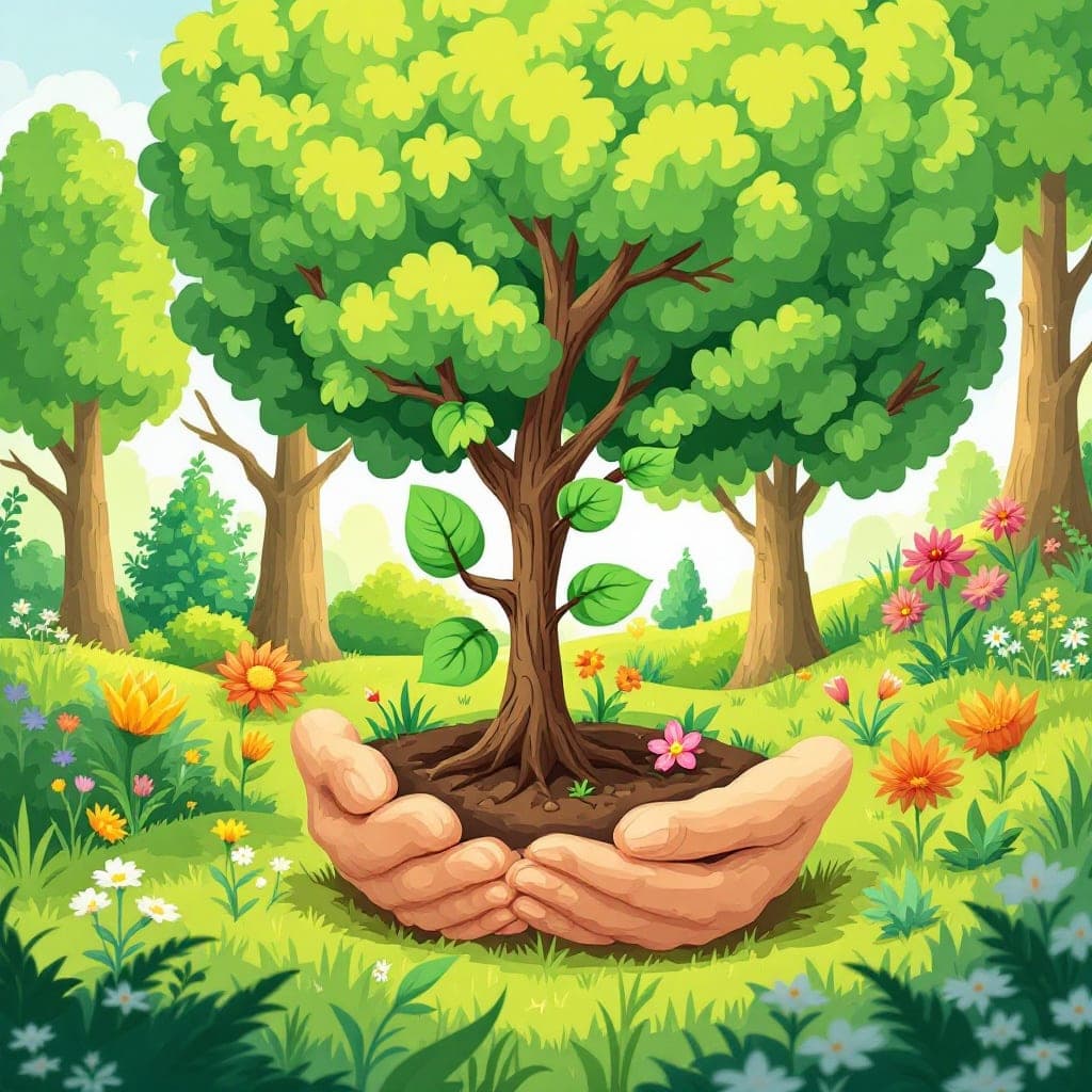 Plant a Tree Week: Tree planting, conservation discussion, classroom activities