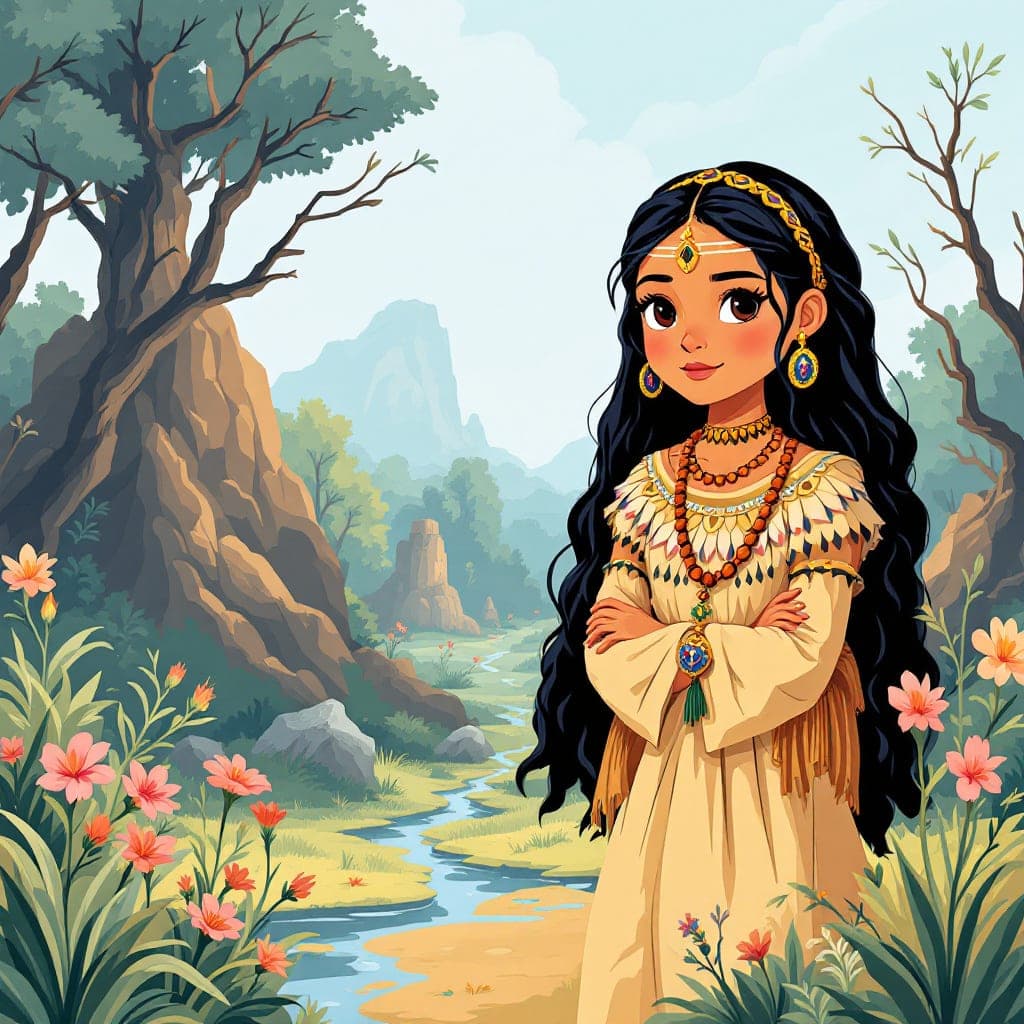 Pocahontas: Cultural liaison, early Virginia history, classroom activities