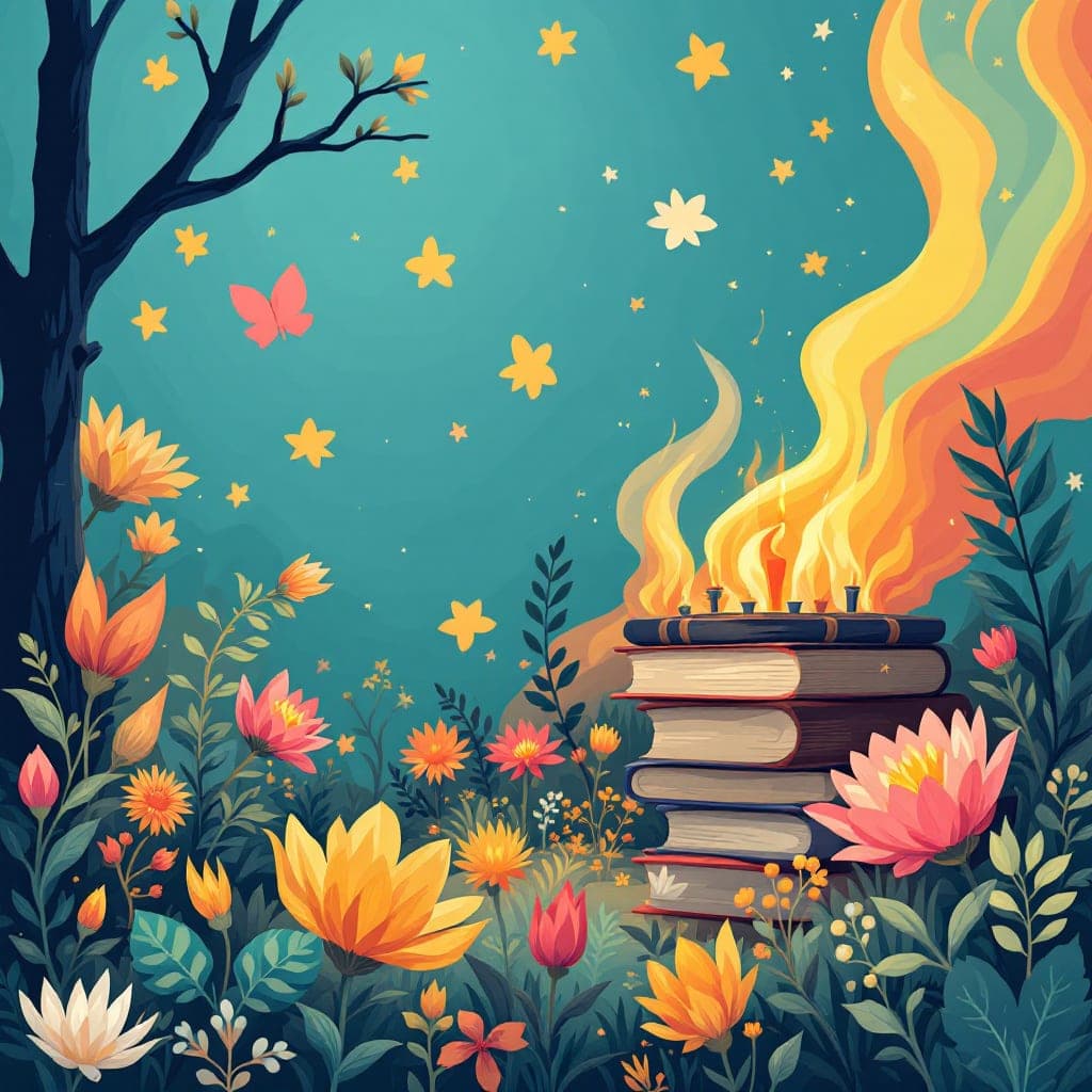 Poetry Contest: Students submit original poems, classroom activities