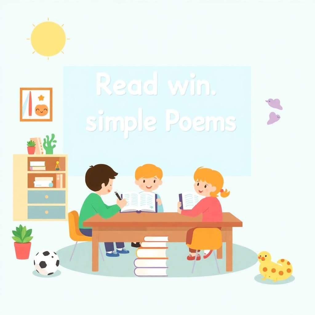 Poetry Month: Reading and writing simple poems