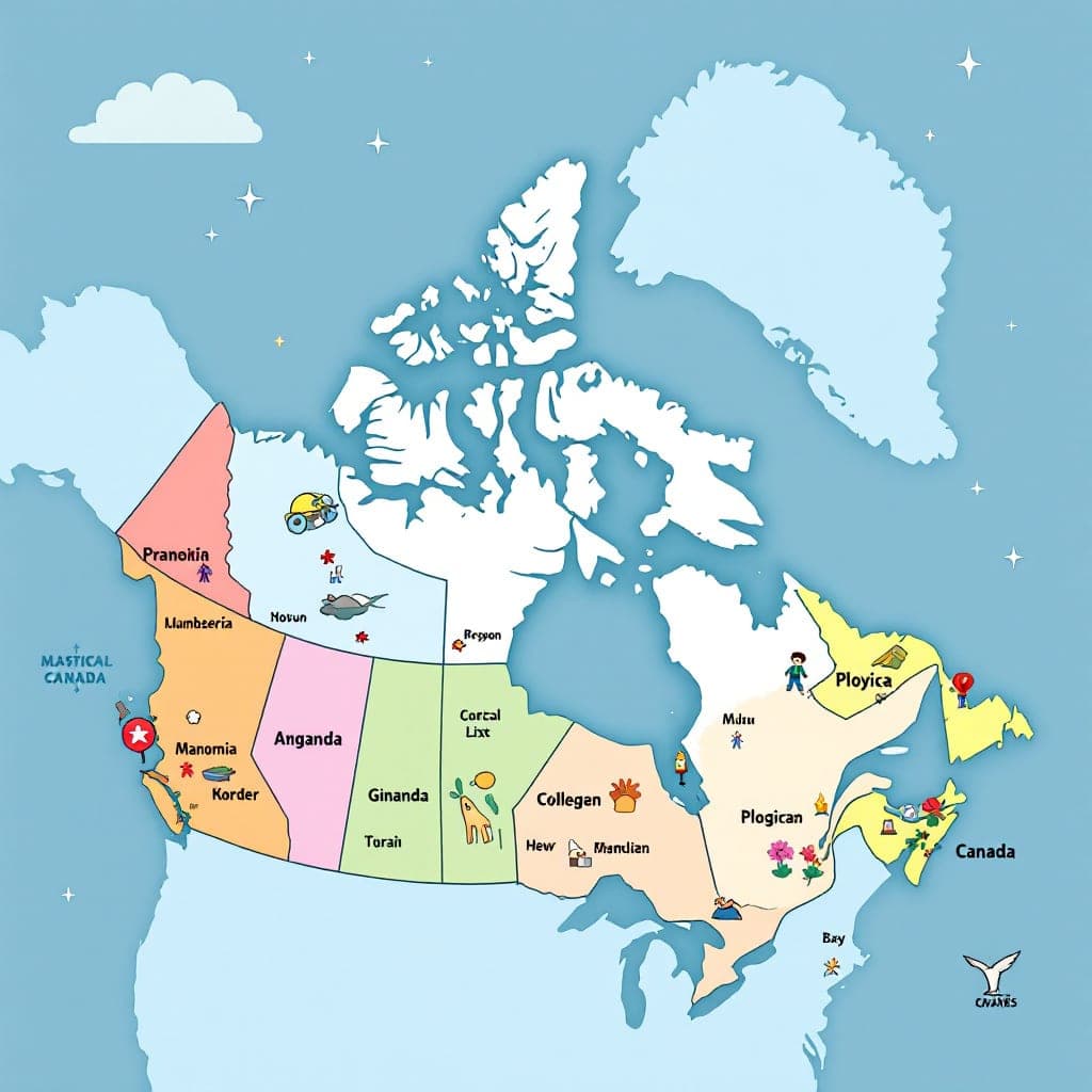 Political and Physical Regions of Canada: Canada's regions, physical/political geography