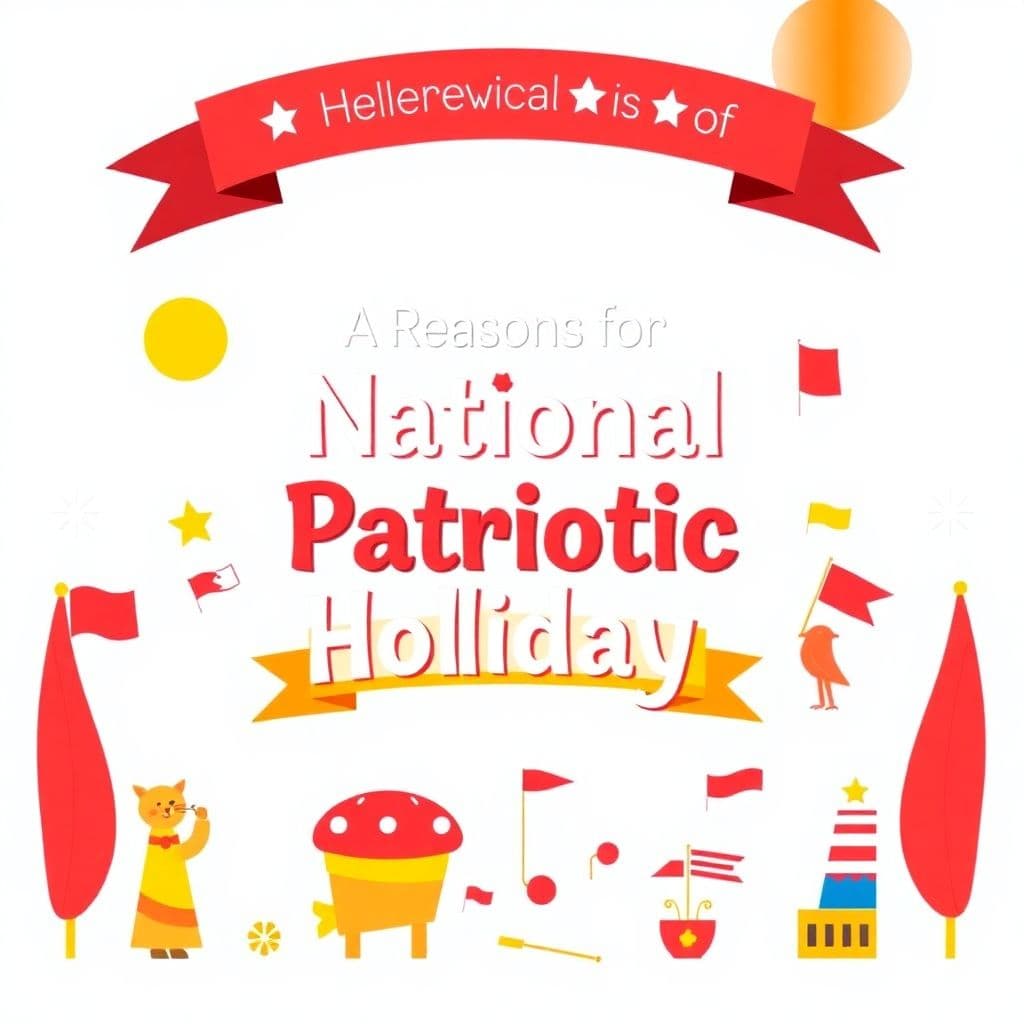 Presidents' Day (Washington & Lincoln): Reasons for national patriotic holidays