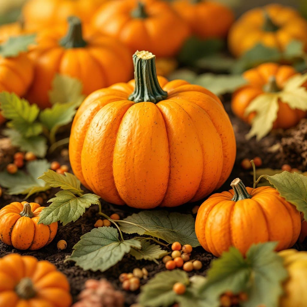 Pumpkin Harvest: Pumpkin life cycle and harvest, classroom activities
