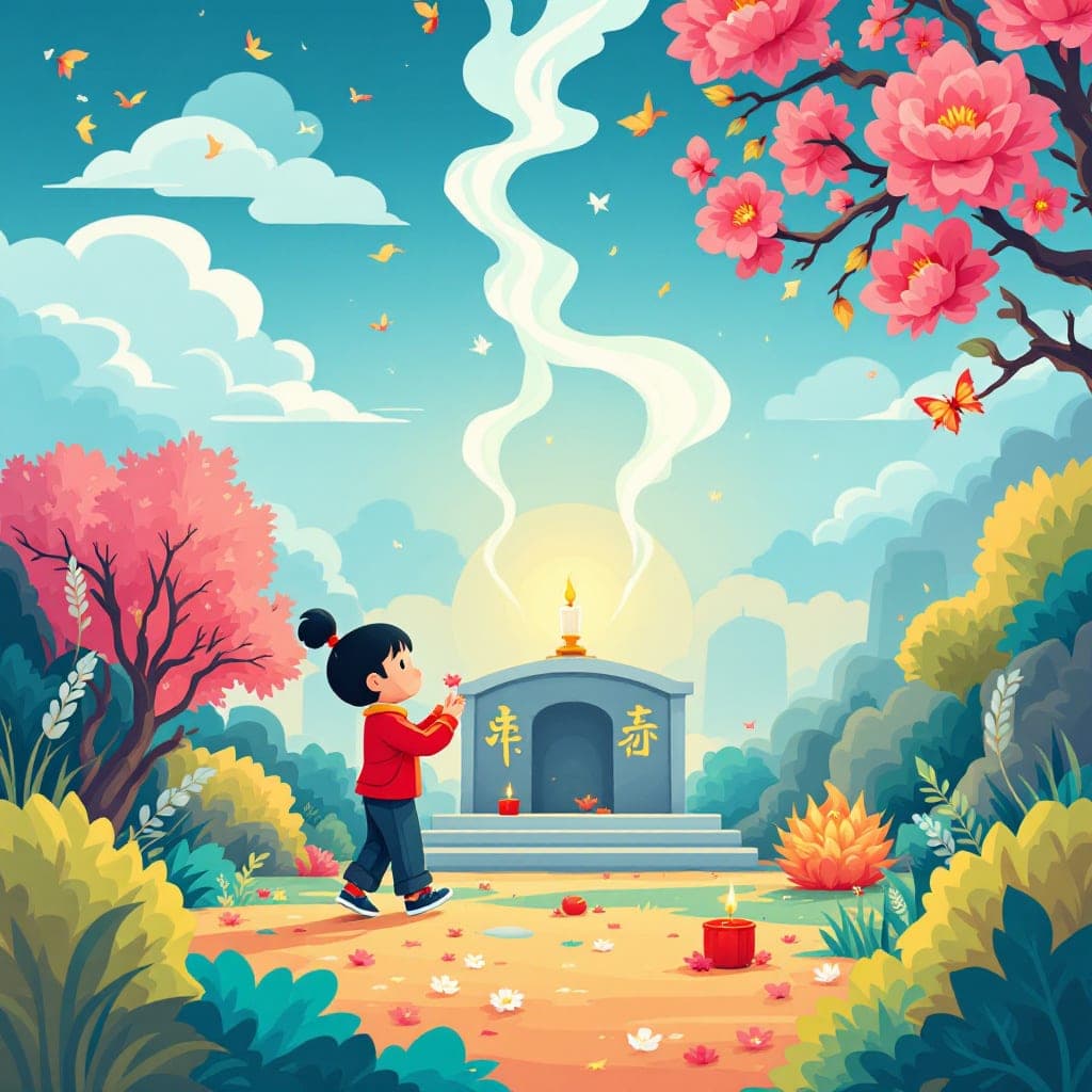 Qingming Festival: Chinese tomb-sweeping day, honoring ancestors
