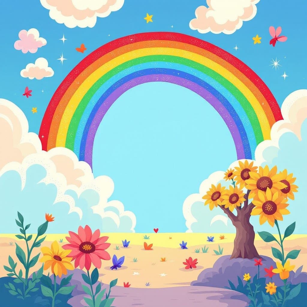 Rainbow Day: Colors, patterns, science of rainbows, classroom activities