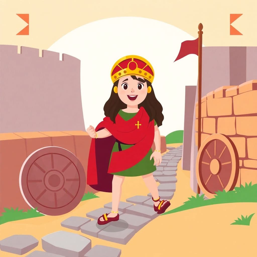 Romans in Britain: Boudicca's rebellion, Roman roads, Hadrian's Wall, Romanisation, classroom activities
