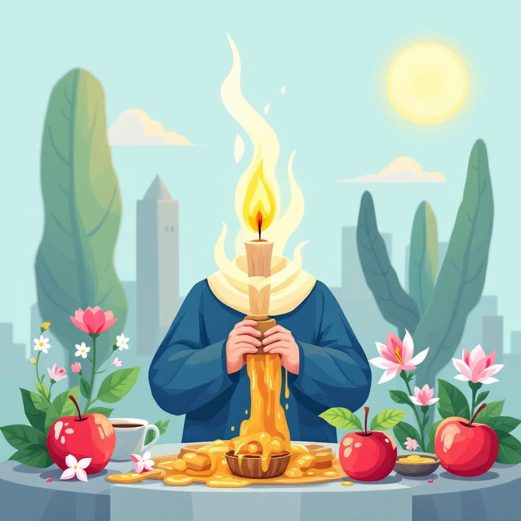 Rosh Hashanah, Learn about the Jewish New Year with reading passages on Rosh Hashanah traditions, apples and honey, shofar, and the meaning of reflection and new beginnings., classroom activities