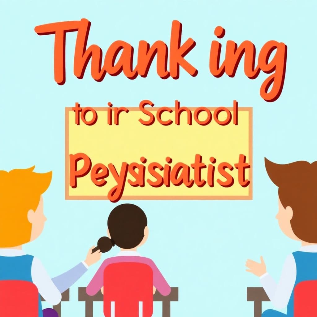 School Psychology Week: Thanking school psychologists, classroom activities