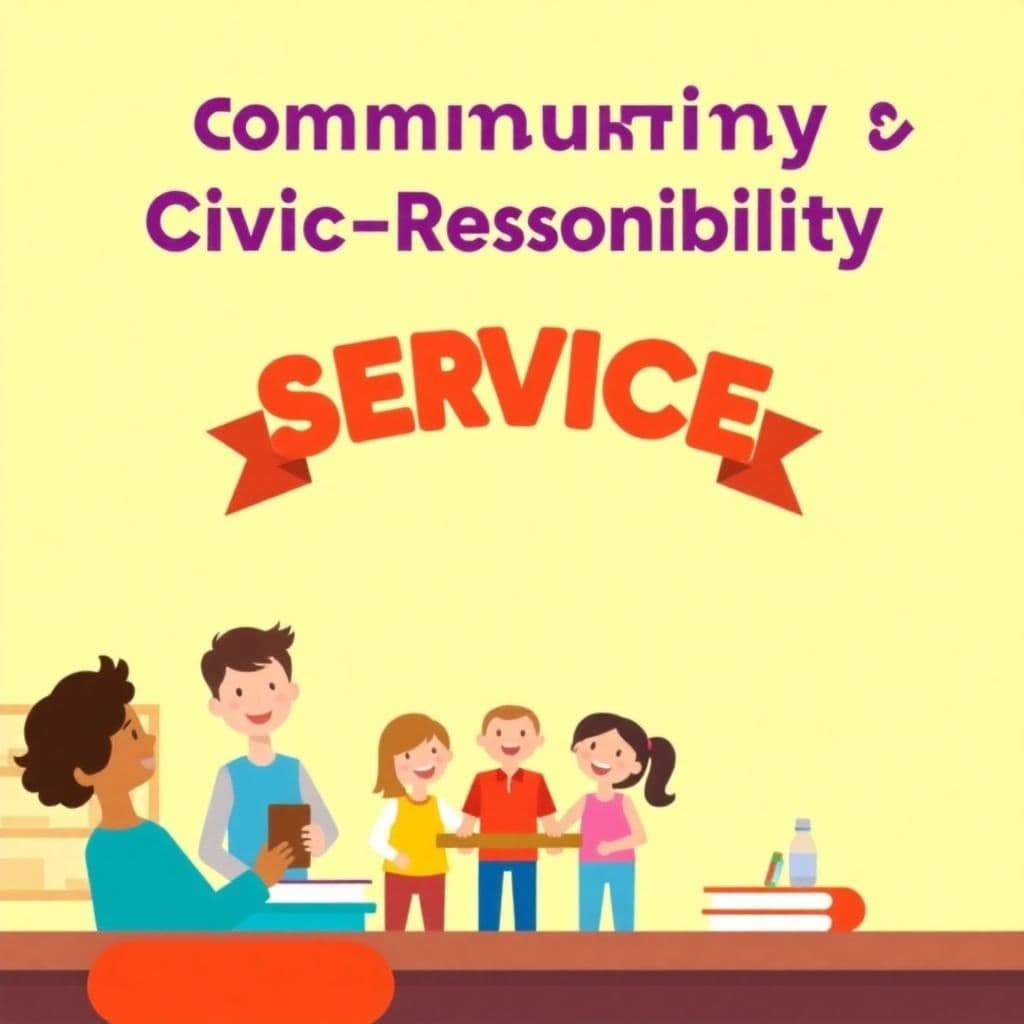 Service Learning Week: Community service and civic-responsibility project, classroom activities