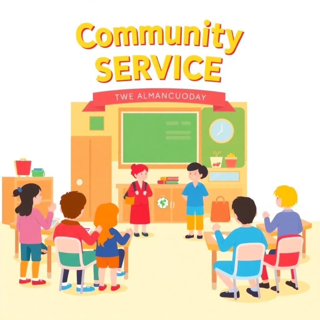 Service Learning Week: Community service and civic-responsibility project