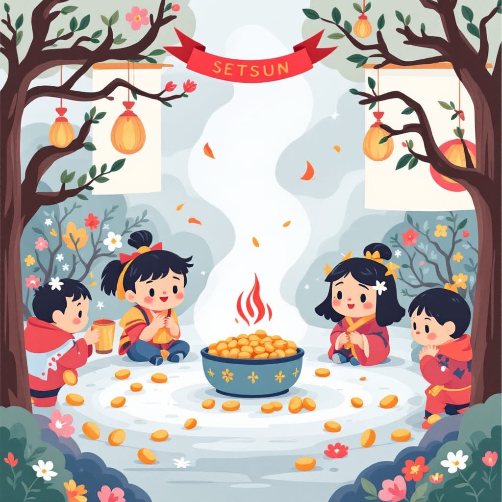 Setsubun: Japanese bean-throwing festival, welcoming spring