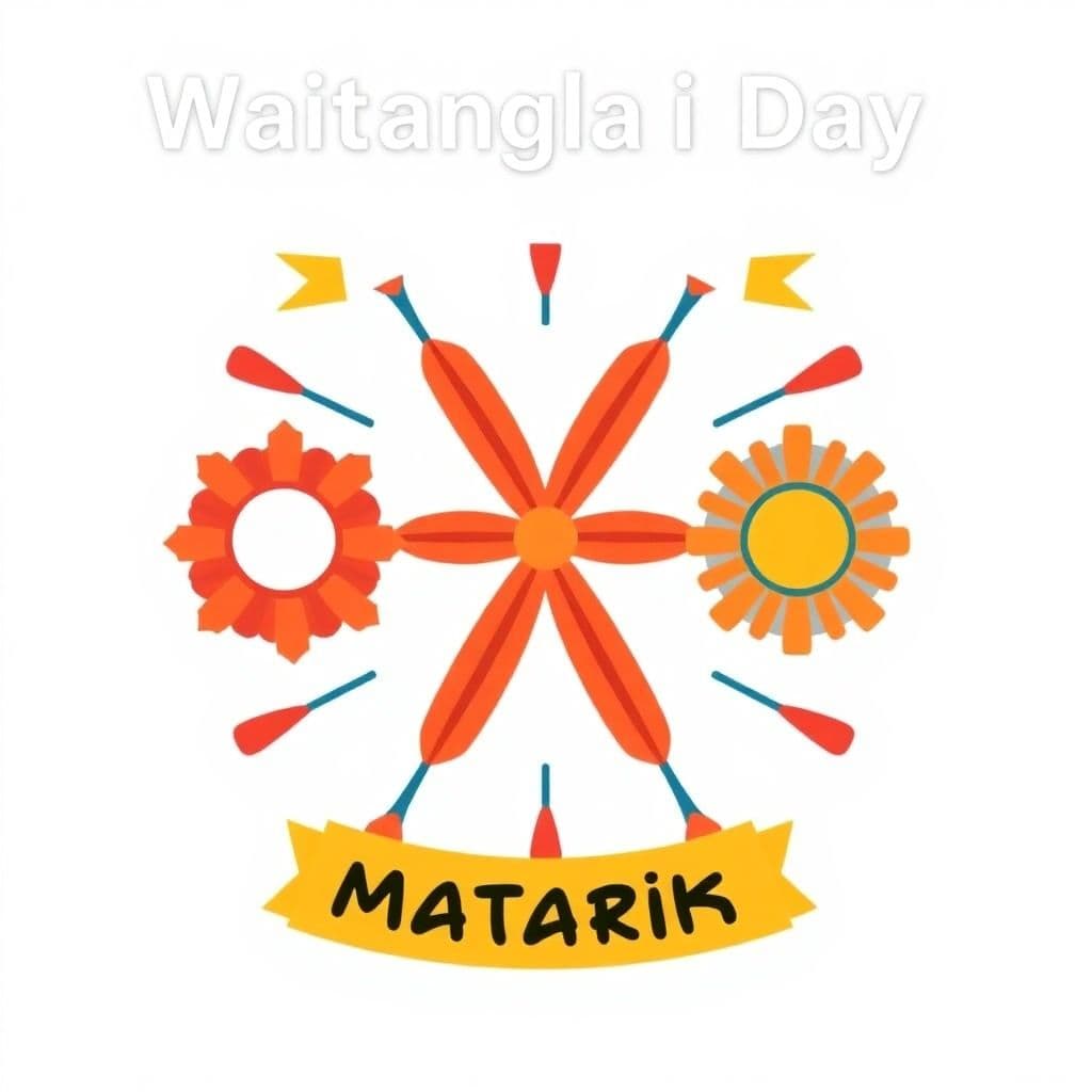 Significance of National Days and Weeks: Waitangi Day, ANZAC Day, Matariki significance analyzed in depth, classroom activities