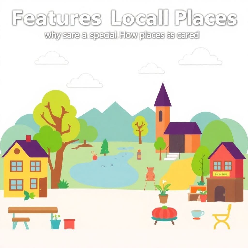 Special Places: Features of local places, why some are special, how places are cared for