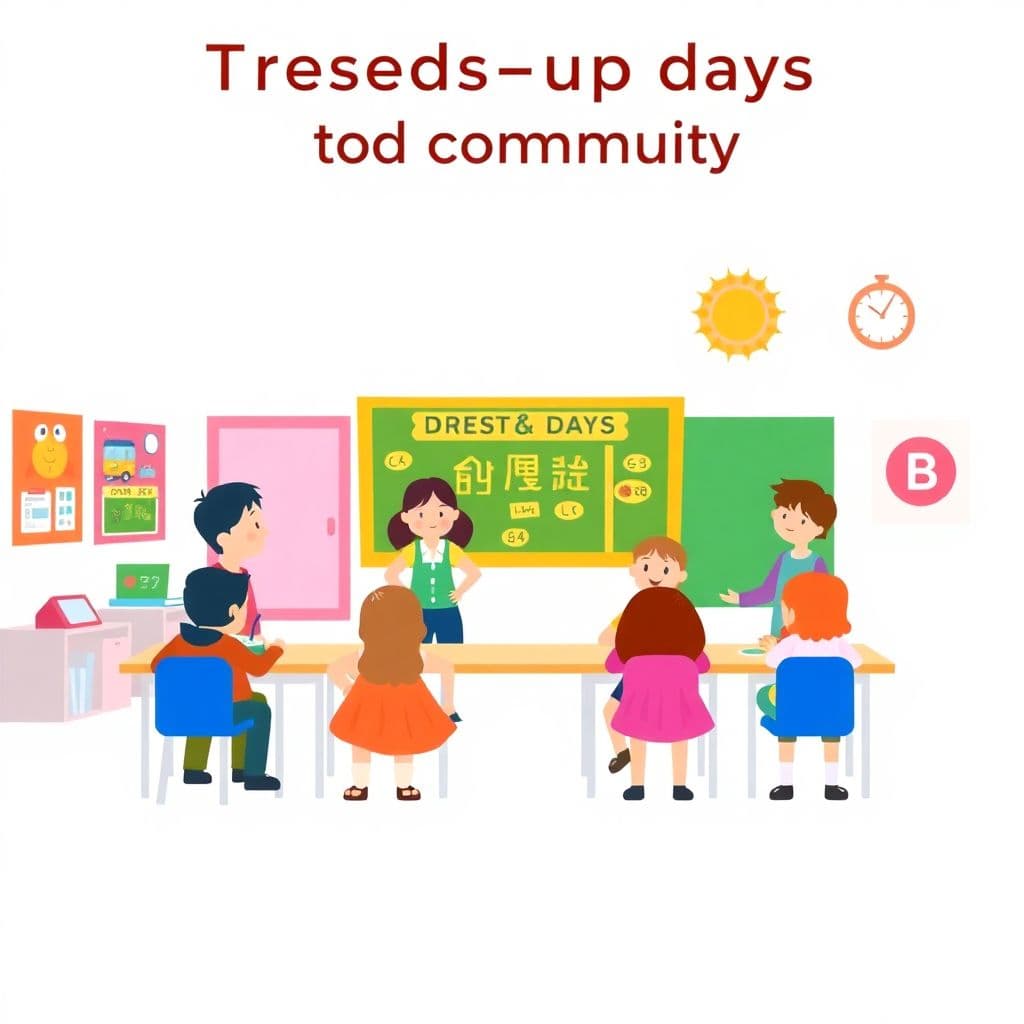 Spirit Week: Themed dress-up days to build community