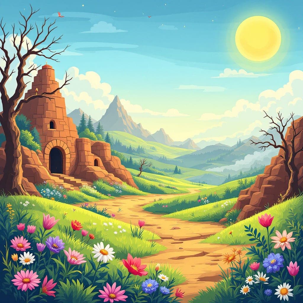 Spring Equinox: Equal day and night, start of spring