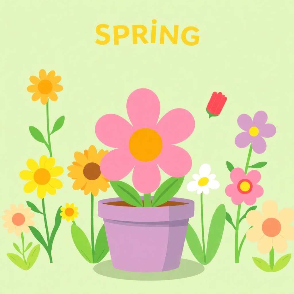 Spring & Plants, Welcome spring with worksheets on plant life cycles, weather changes, animals waking up, and seasonal math using flowers and butterflies., classroom activities