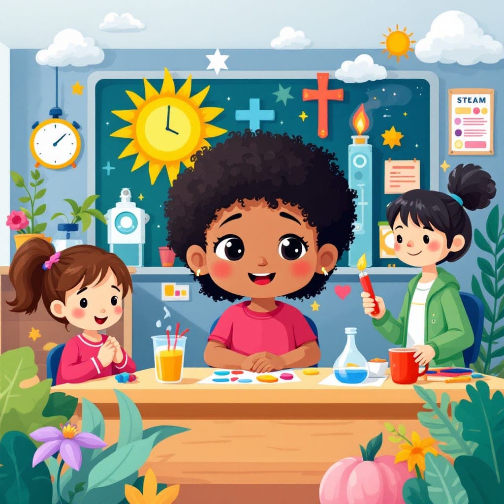 STEAM Week: STEM activities plus art