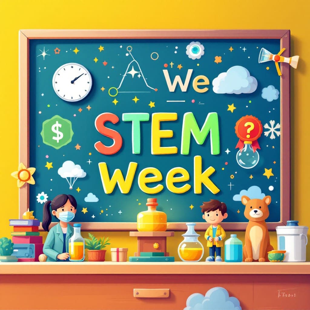 STEM Week: Hands-on science/tech/engineering/math activities, classroom activities