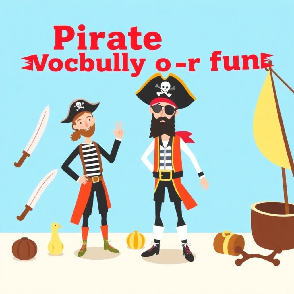Talk Like a Pirate Day: Pirate vocabulary and dress-up fun