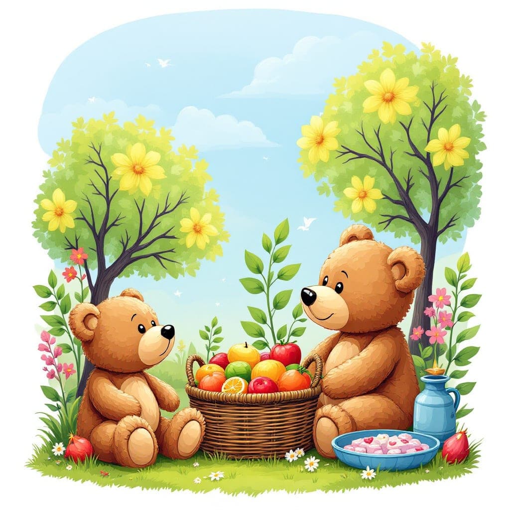 Teddy Bear Picnic Day: Outdoor picnic with stuffed animals, classroom activities