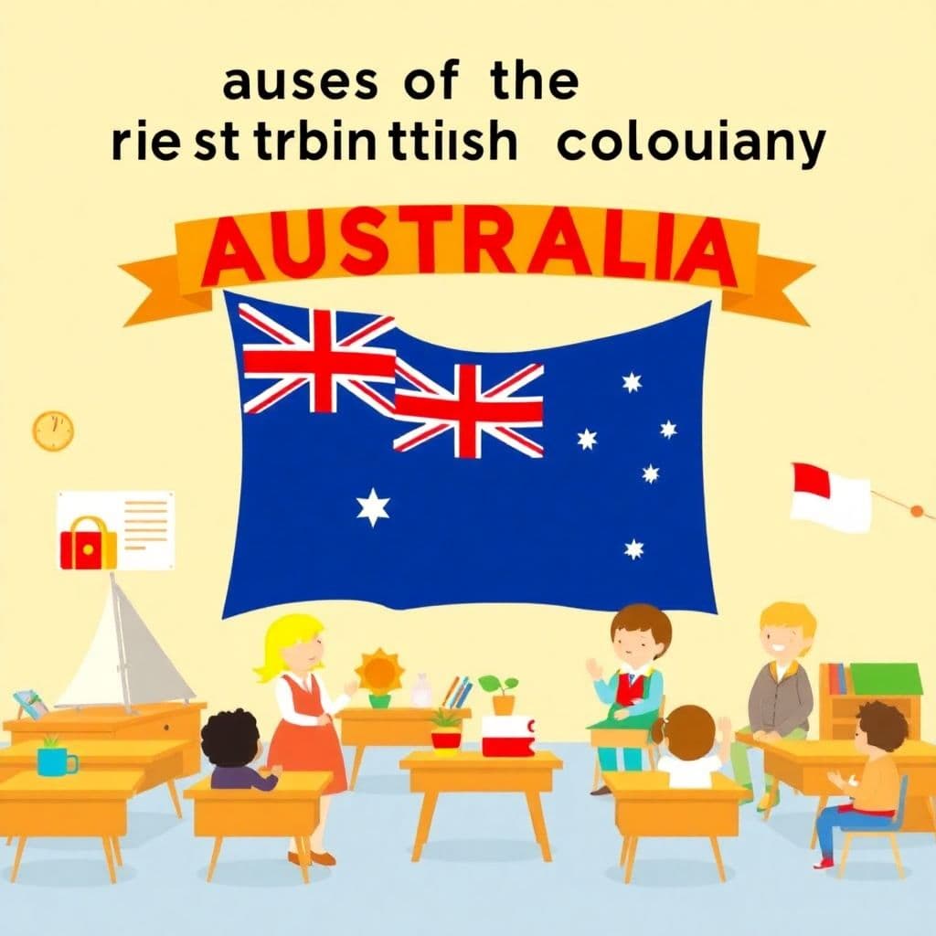 The First British Colony in Australia: Causes of the establishment of the first British colony in Australia