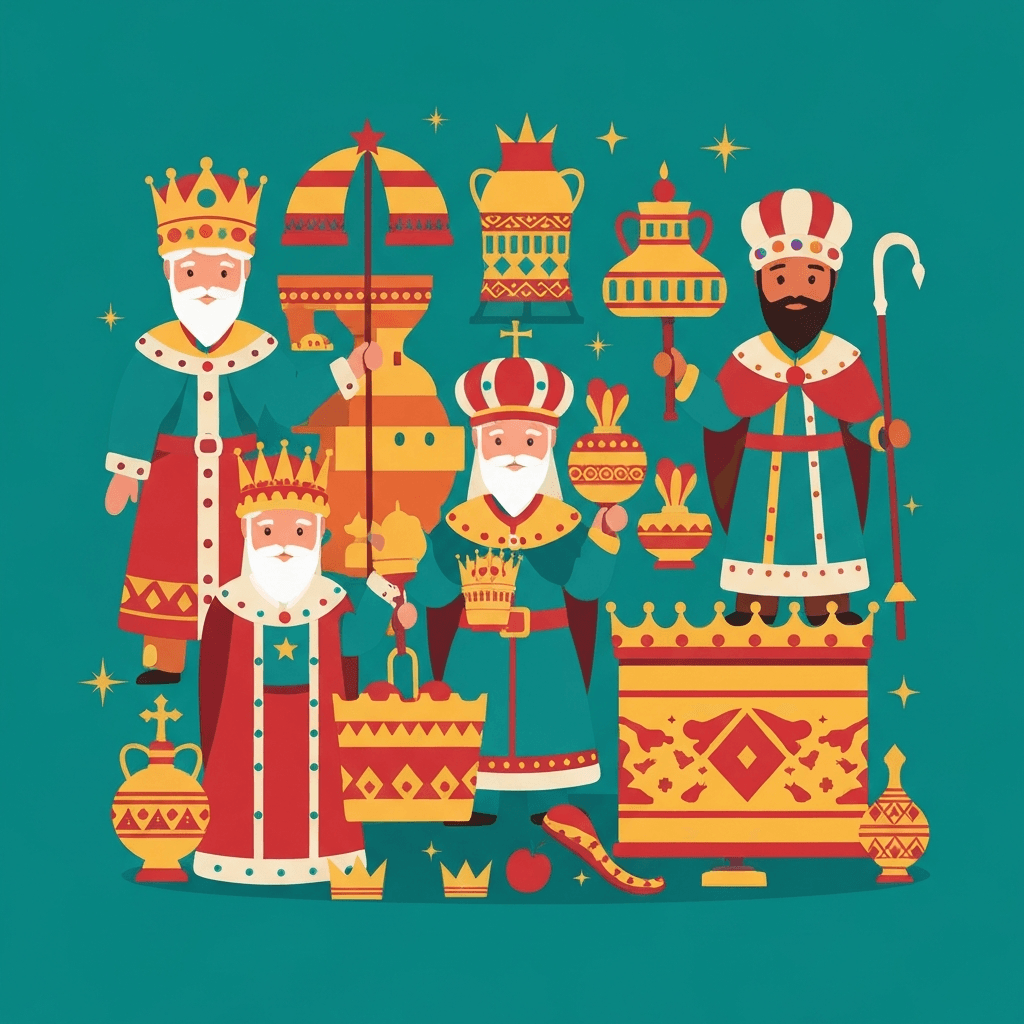 Three Kings Day (Epiphany), Three Kings Day (Epiphany, Jan 6) marks the end of the Christmas season in many cultures. Explore traditions from Latin America, Spain, and around the world.