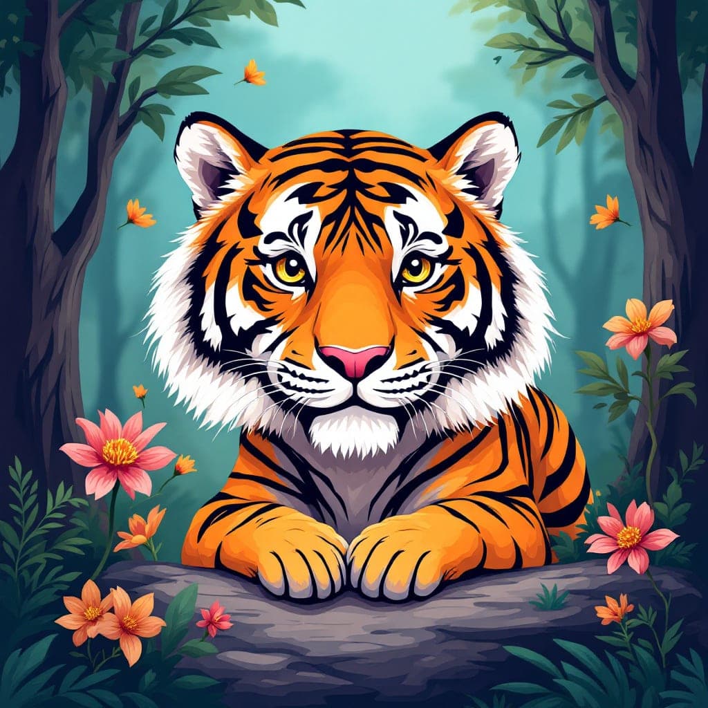 Tiger Day: Learning about tigers, classroom activities