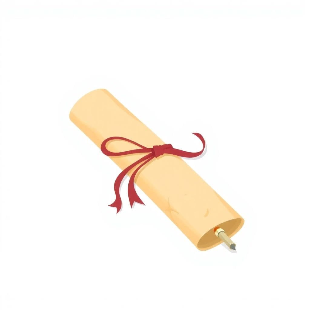 Unheard Histories: Who Should Go on the £10 Banknote?: an old rolled parchment document tied with ribbon